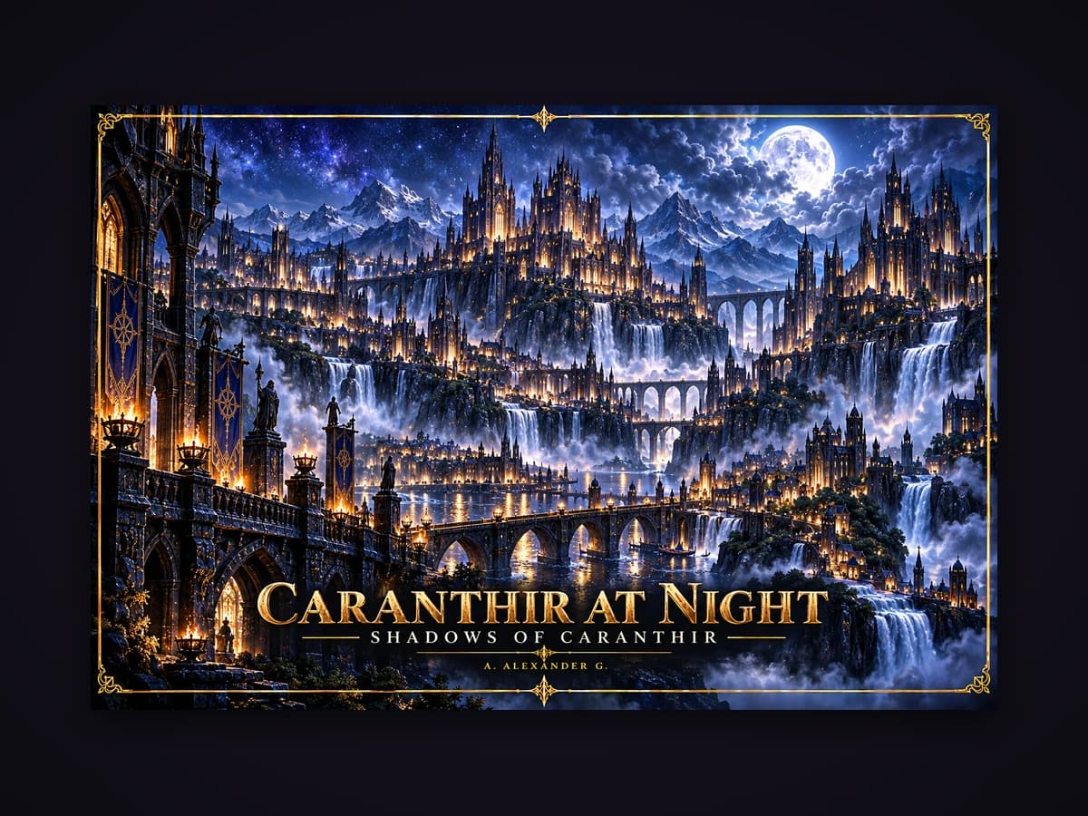 Caranthir at Night Poster