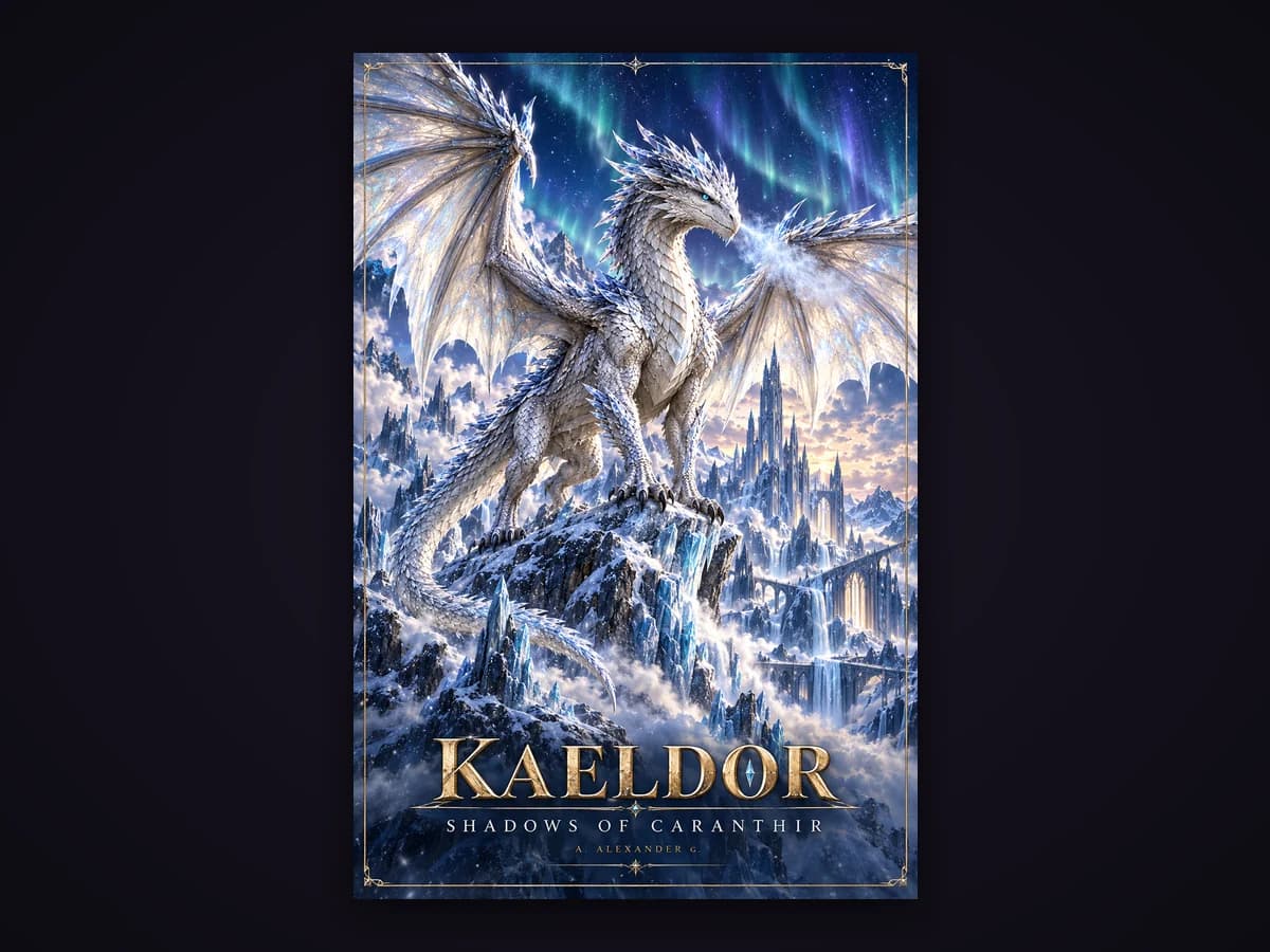 Kaeldor, the Ice Dragon Poster