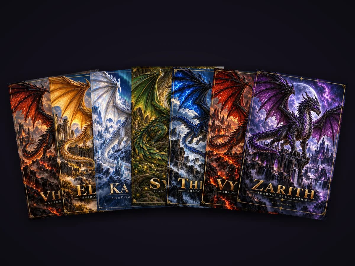 The Seven Dragons Poster Set
