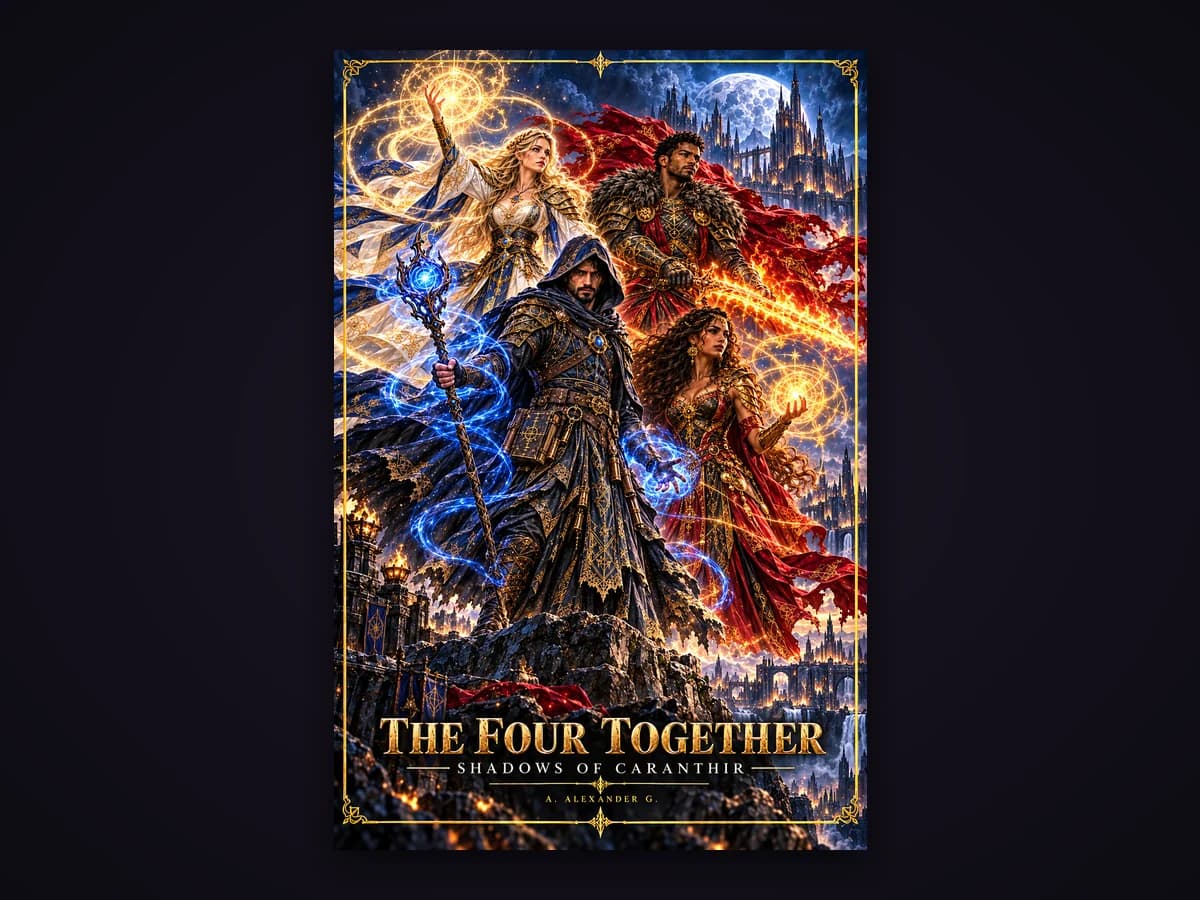The Four Together Poster